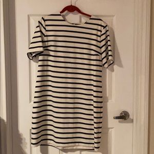 Black and white dress